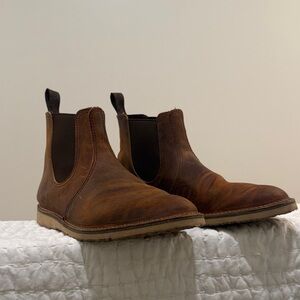 Men's Red Wing Brown Leather Chelsea Boots